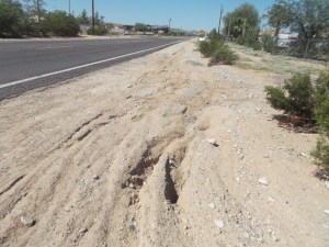 Ruts in my driveway