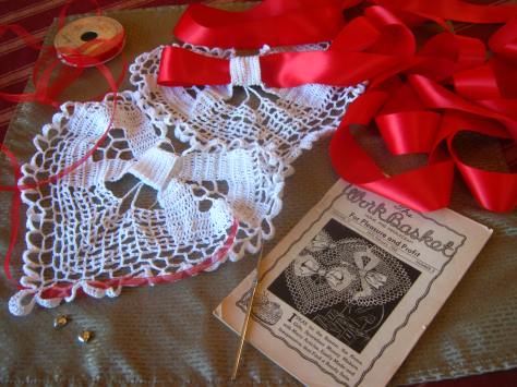 Heart doily